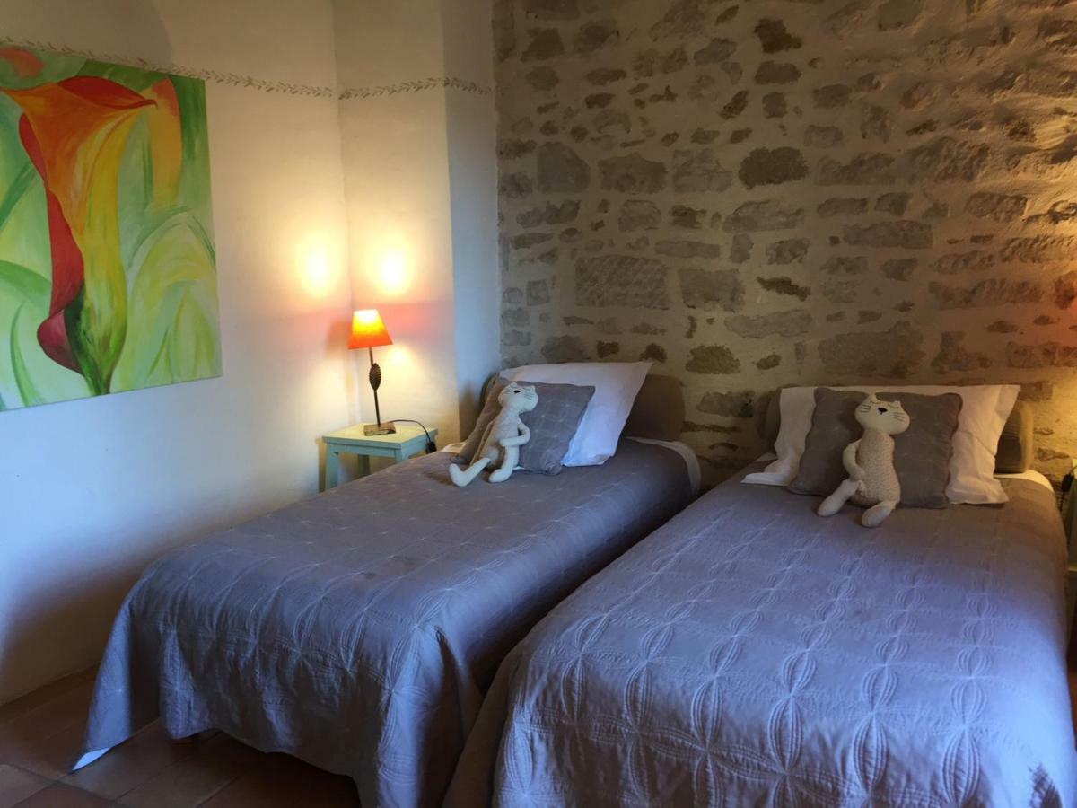 Bed and Breakfast Les Aiguieres En Provence Suze-la-Rousse Exteriér fotografie